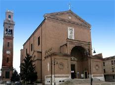 San Mauro Martire - esterno visione assonometrica dell'edificio con campanile