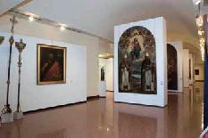 Museo Diocesano d′arte Sacra - ala occidentale riservata alla sezione iconografica