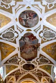 Chiesa di San Francesco d′Assisi - Interno, soffitto